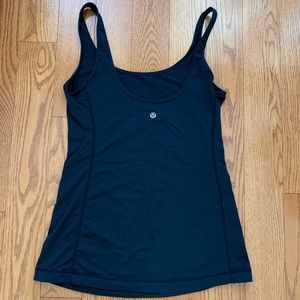 Lululemon black tank top